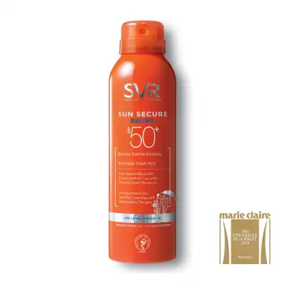 Svr Sun Secure Spf50+ Brume Aéros/200ml à SEYNOD