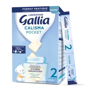 Gallia Calisma Pocket 2 Lait En Poudre 21sachets/24g à Versailles