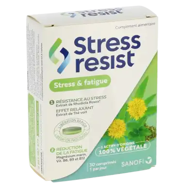 Stress Resist Comprimés Stress & Fatigue B/30 à VILLENAVE D'ORNON
