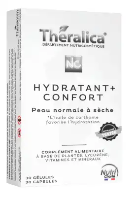 Théralica Hydratant Confort + Peaux Normales à Sèches, Peaux Sensibles Gélules B/60 à CANEJAN