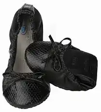 Scholl Pocket Ballerina Croco Ballerine Noir Pointure 41/42 à SENNECEY-LÈS-DIJON