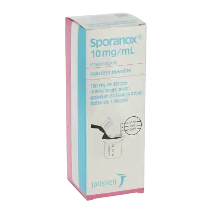 Sporanox 10 Mg/ml, Solution Buvable à Sèvres