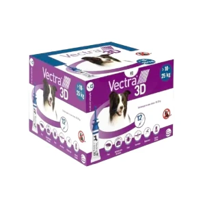 Vectra 3d Solution Spot-on Pour Chiens De 10-25 Kg, Solution Pour Spot-on