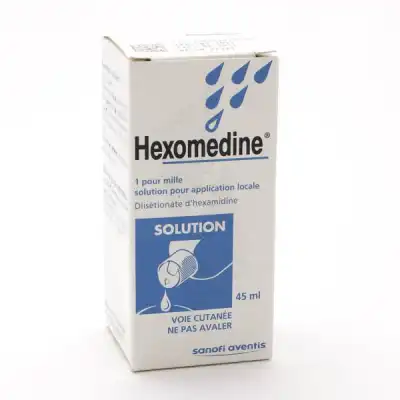 Hexomedine 1 Pour Mille S Appl Loc Fl/45ml à Mathay