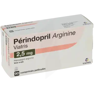 Perindopril Arginine Viatris 2,5 Mg, Comprimé Pelliculé à SAINT-SAENS