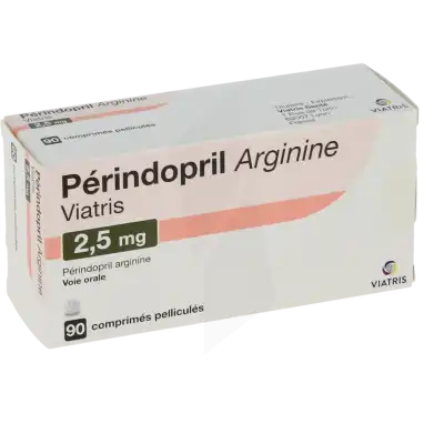 Perindopril Arginine Viatris 2,5 Mg, Comprimé Pelliculé à COLLONGES-SOUS-SALEVE