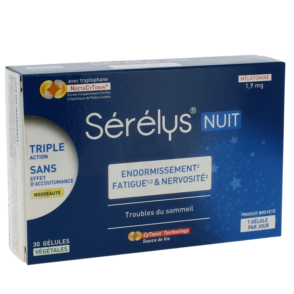 Sérélys Nuit Gélules B/30