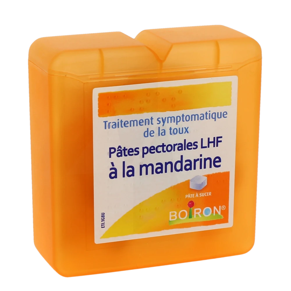Boiron Pates Pectorales Lhf à La Mandarine, Pâte à Sucer