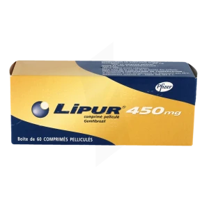 Lipur 450 Mg, Comprimé Pelliculé