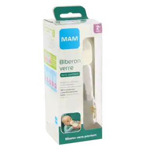 Acheter MAM BIBERON TÉTINE DÉBIT 2 COLORÉ 260ML à Charmes