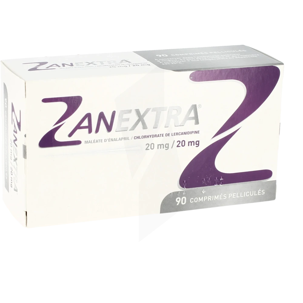 Zanextra 20 Mg/20 Mg, Comprimé Pelliculé
