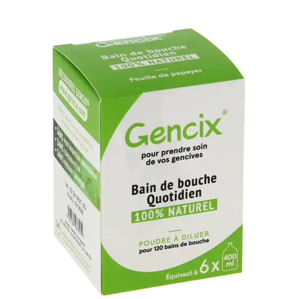 Gencix Pdr Dentifrice Gencives Dents Sensibles Fl/6g