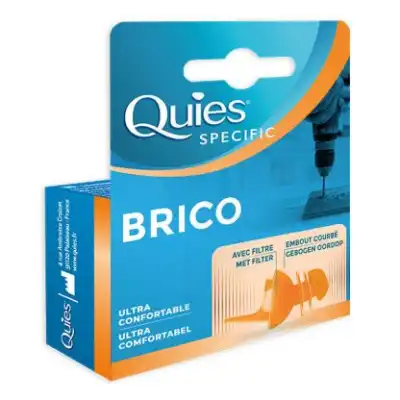 Quies Protection Auditive Brico B/2 à ANDERNOS-LES-BAINS
