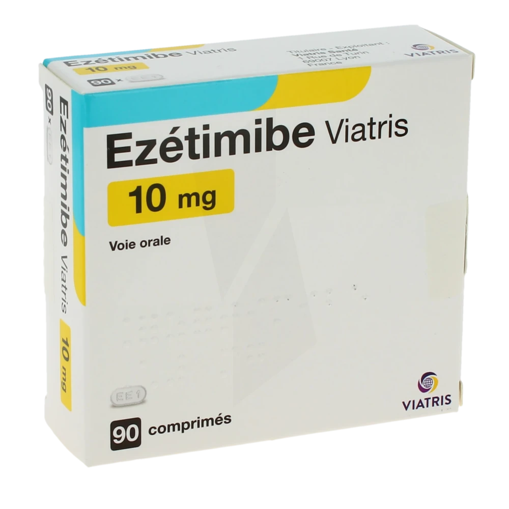 Ezetimibe Viatris 10 Mg, Comprimé