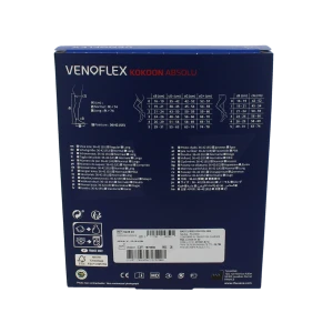 Venoflex Kokoon Absolu 2 Bas Cuisse Femme Noir Taille 1n