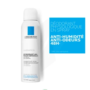 La Roche Posay Déodorant Peaux Sensibles 48h 2sprays/150ml