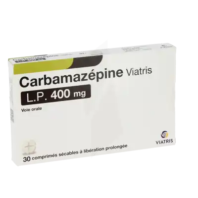 Carbamazepine Viatris L.p. 400 Mg, Comprimé Sécable à Libération Prolongée à CHASSE SUR RHÔNE