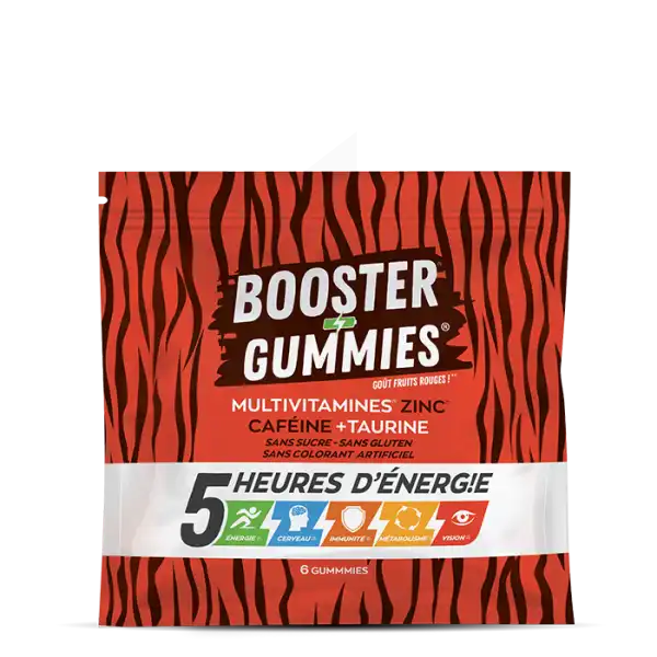 Booster Gummies (sachet De 6 Gummies)
