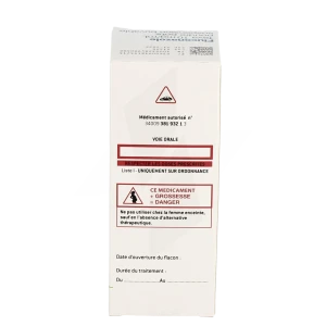 Fluconazole Teva 10 Mg/ml, Poudre Pour Suspension Buvable