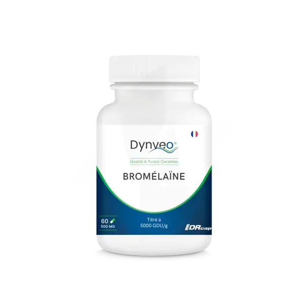 Dynveo Bromelaine Pure 5 000 Gdu Minimum 500mg 300 Gélules Drcaps™