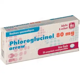 Phloroglucinol Arrow 80 Mg Cpr Orodisp Plq/20 à Nice