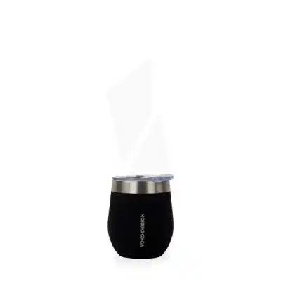 Yoko Design Mugs Isotherme Avec Couvercles 250 Ml Noir à VERNOUX EN VIVARAIS