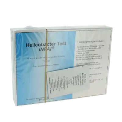 HELICOBACTER TEST INFAI, 75 mg poudre pour solution buvable