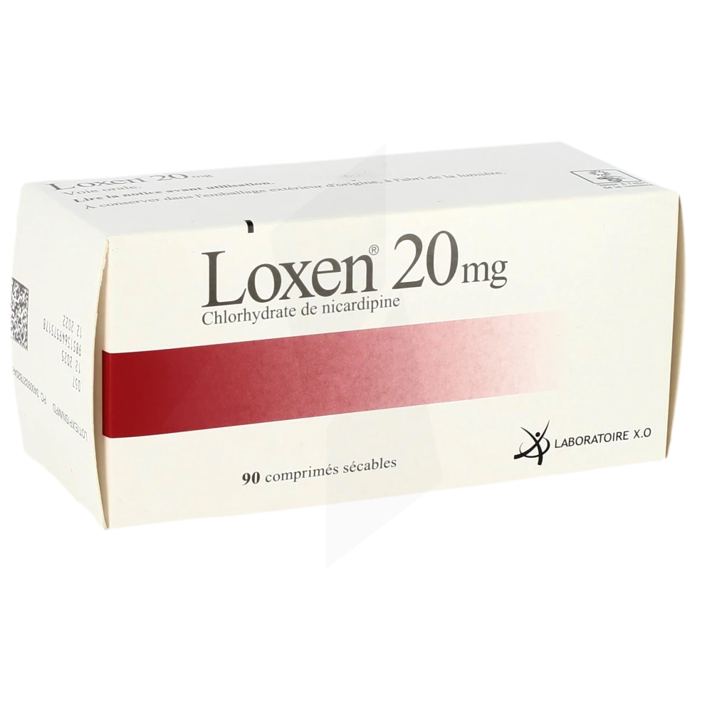 Loxen 20 Mg, Comprimé Sécable