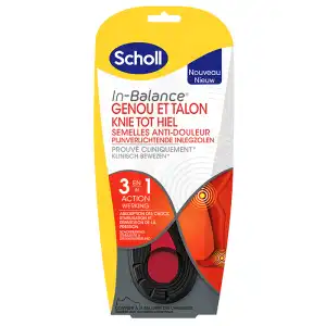 Acheter Scholl Expert Support Semelle Anti-Douleur Genou et Talon Taille L à Genas