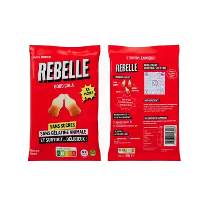 Rebelle Bouteilles Cola Sach 50g à Saint Priest