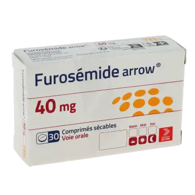 Furosemide Arrow 40 Mg, Comprimé Sécable à Casteljaloux
