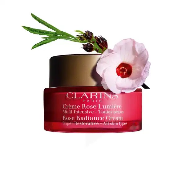 Clarins Multi-intensive Jour, Crème Rose Lumière - Toutes Peaux 50ml