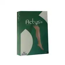 Actys® 35 Classe Iii Bas Autofix Naturel Taille 2 Court Pied Ouvert