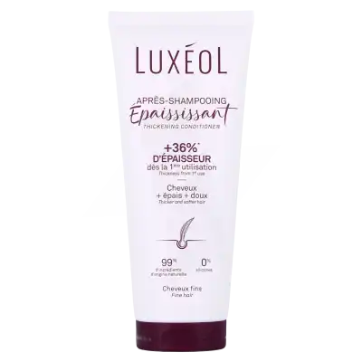 Luxeol Baume Après-shampooing épaississant Tube De 200 Ml à Saint-Avold