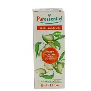 Puressentiel Huile VÉgÉtale Bio Amande Douce Fl/50ml