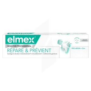Elmex Sensitive Professional Dentifrice Répare & Prévient T/75ml