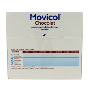 Movicol Chocolat, Poudre Pour Solution Buvable En Sachet