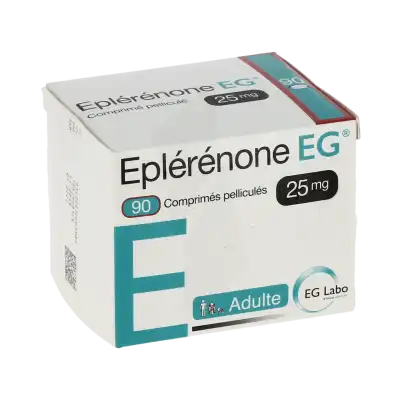 Eplerenone Eg 25 Mg, Comprimé Pelliculé à NOROY-LE-BOURG