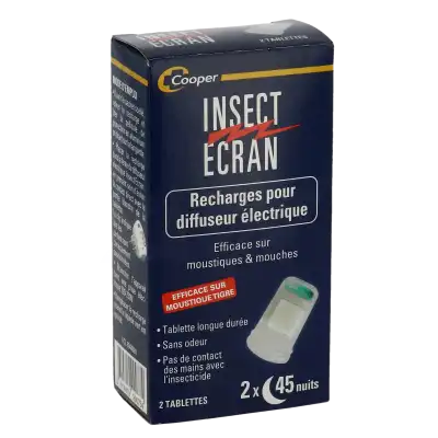 Insect Ecran Tablette Recharge Diffuseur B/2 à JOYEUSE