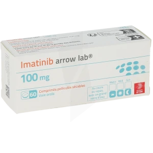 Imatinib Arrow Lab 100 Mg, Comprimé Pelliculé Sécable