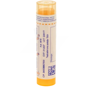 Boiron Testosterone Acetate 15ch Granules Tube De 4g