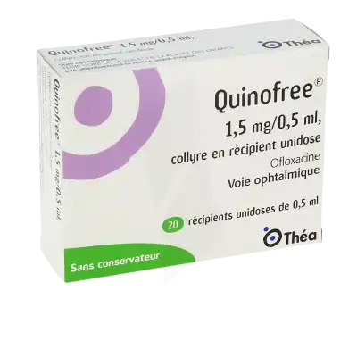 Quinofree 1,5 Mg/0,5 Ml, Collyre En Récipient Unidose à LES-PAVILLONS-SOUS-BOIS