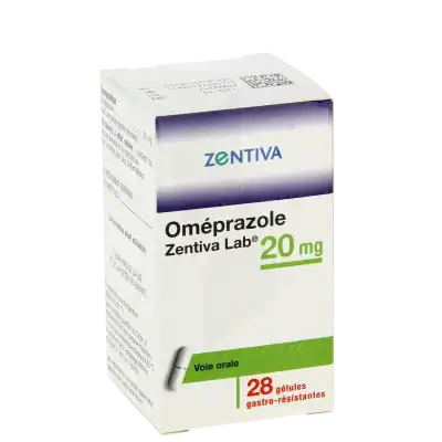 Omeprazole Zentiva Lab 20 Mg, Gélule Gastro-résistante à LES-PAVILLONS-SOUS-BOIS