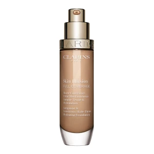 Clarins Skin Illusion Full Coverage Haute Couvrance Teint Mat Lumineux Longue Tenue & Hydratation 107c 30ml