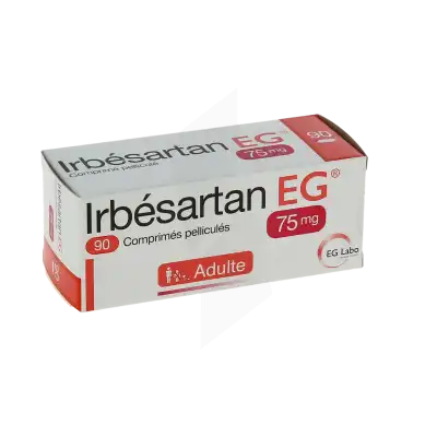 Irbesartan Eg 75 Mg, Comprimé Pelliculé à NOROY-LE-BOURG