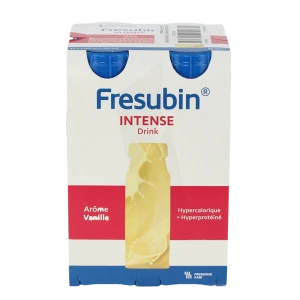 Fresubin Intense Drink Nutriment Vanille 4bouteilles/200ml