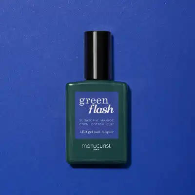 Manucurist Vernis à Ongles Ultramarine Green Flash 15ml à RUMILLY