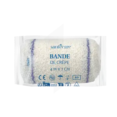 Santecare Bande Crêpe Coton 7cmx4m à REIMS