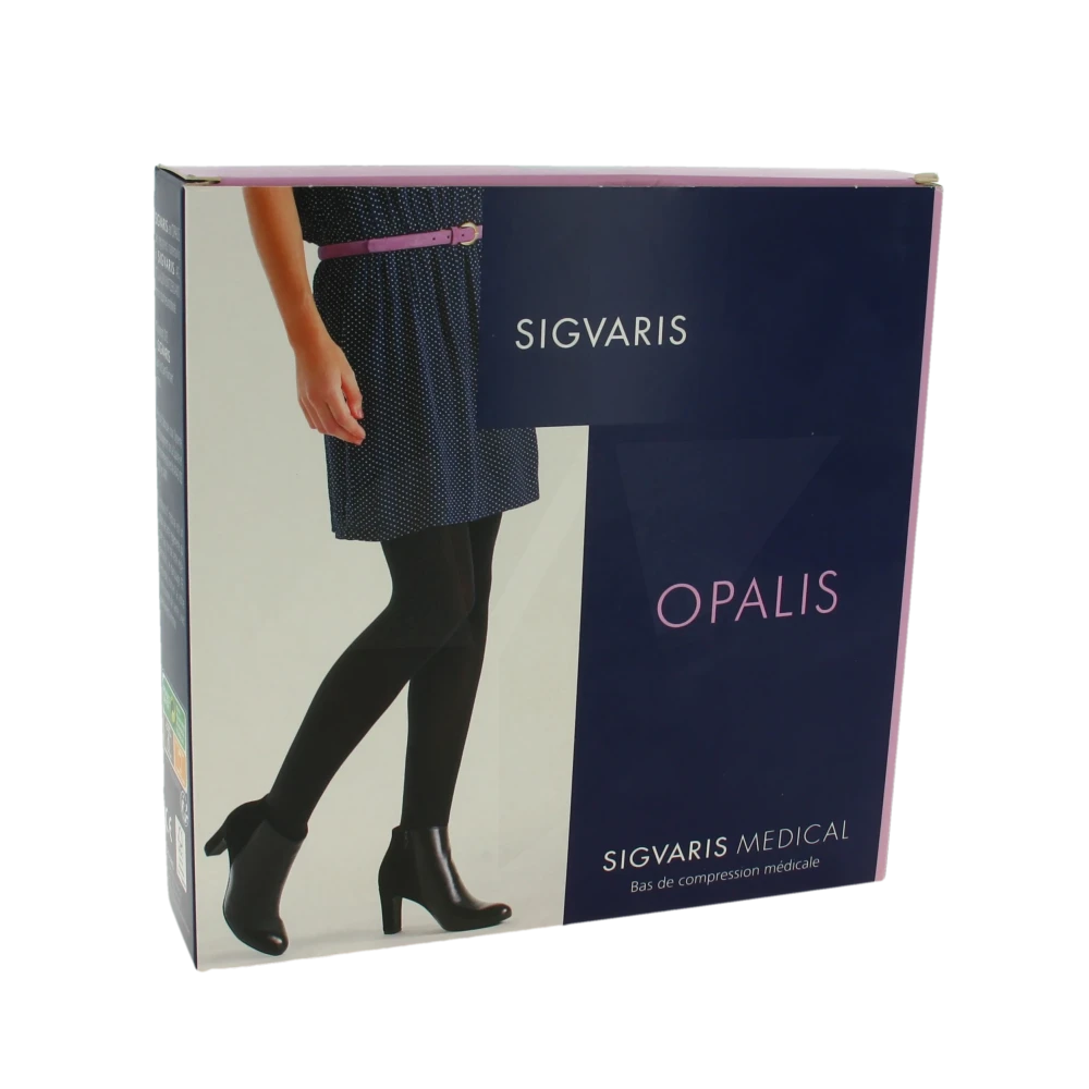 Sigvaris Opalis Collant Classe 2 Noir Normal Xl
