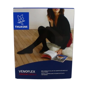 Venoflex Kokoon Absolu 2 Bas Cuisse Femme Noir Taille 2n